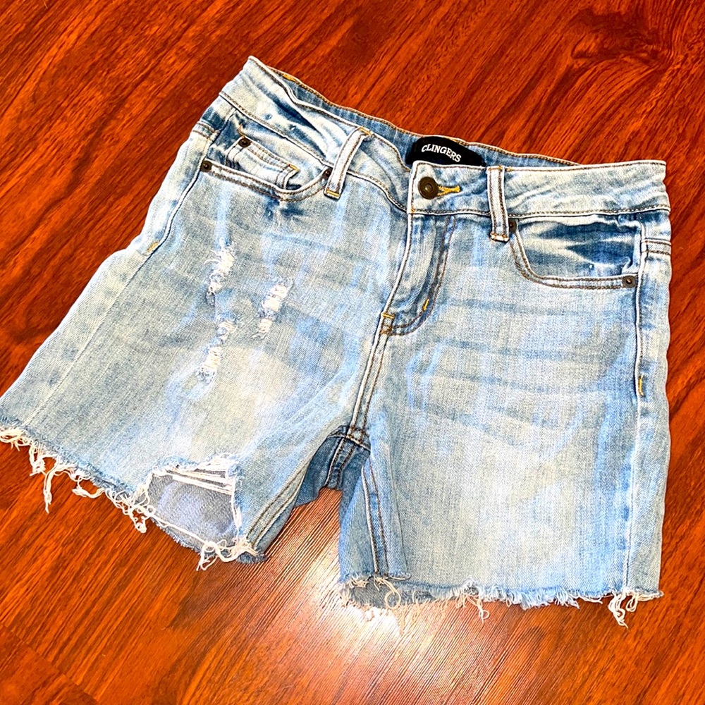 Clingers jean shorts juniors size 3